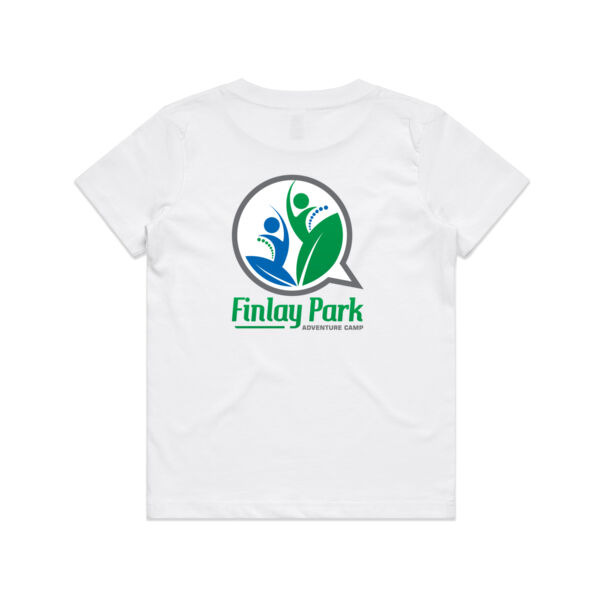 Kids t with Large Finlay Park logo on back - Kids Youth T shirt Thumbnail